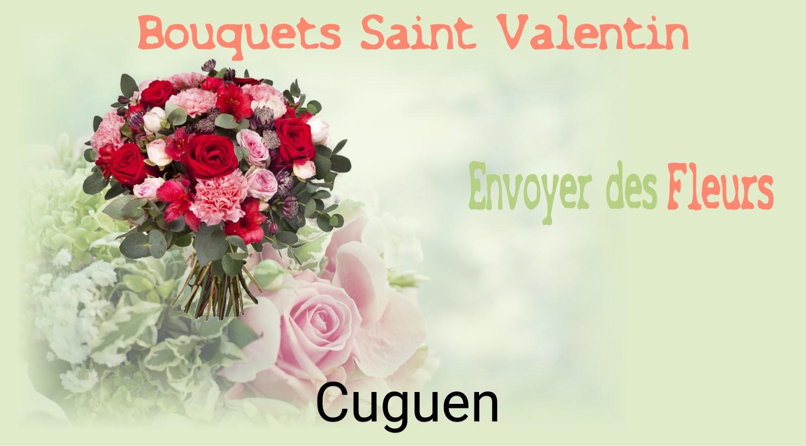 Roses de Saint-Valentin livrées à Cuguen
